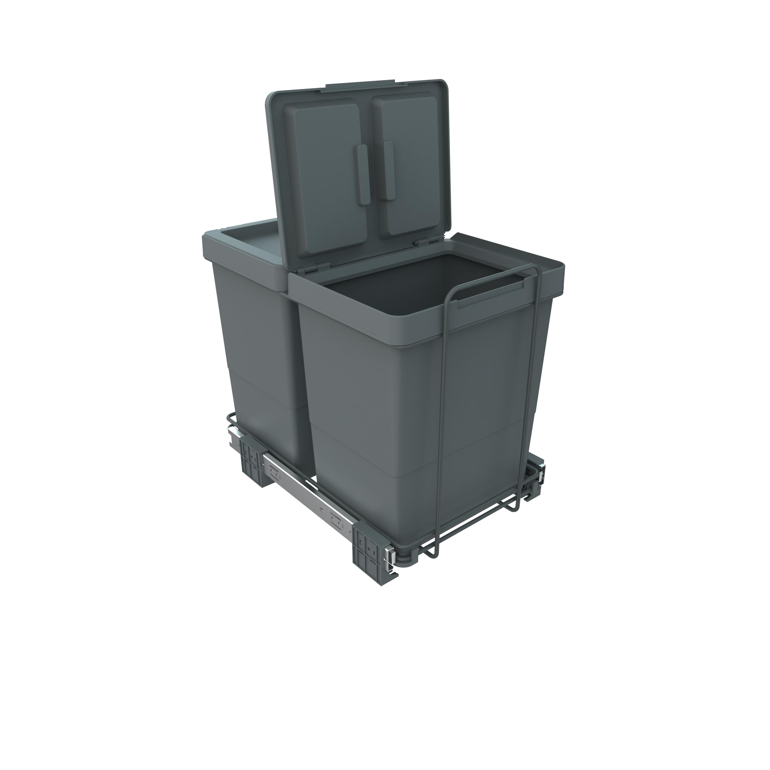 Elletipi Ecofil 2.0 PF01 34B2 CR Pattumiera Differenziata FLIP UP Estraibile per Base