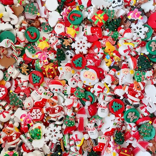 Image of Ulalaza 100pcs Slime Charms Mixed Set Resin Flatback Making Supplies For DIY Craft Making And Ornament Scrapbooking Beads Assorted Candy Fruit Cake Ornament