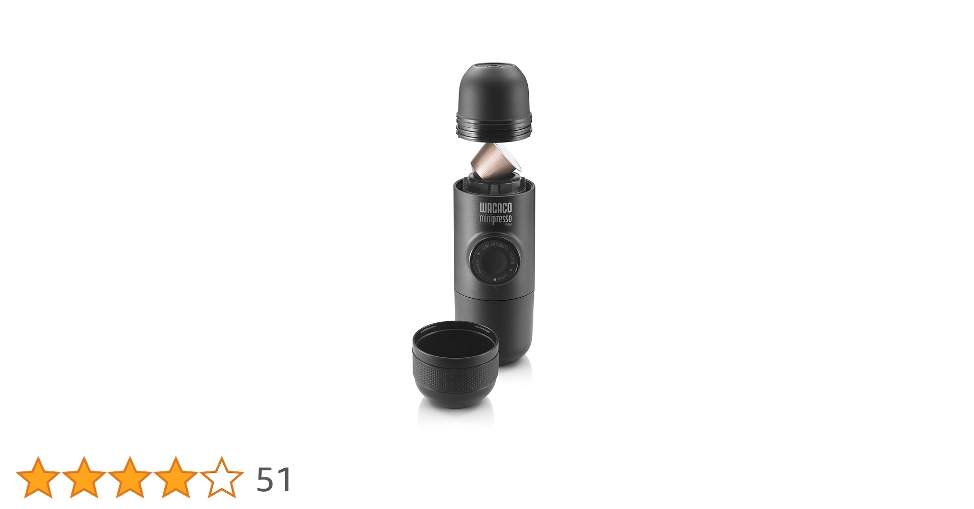 WACACO（ワカコ）ミニエスプレッソGR (LG12-MP) Amazon.co.jp: WACACO(ワカコ) エスプレッソメーカー ミニ