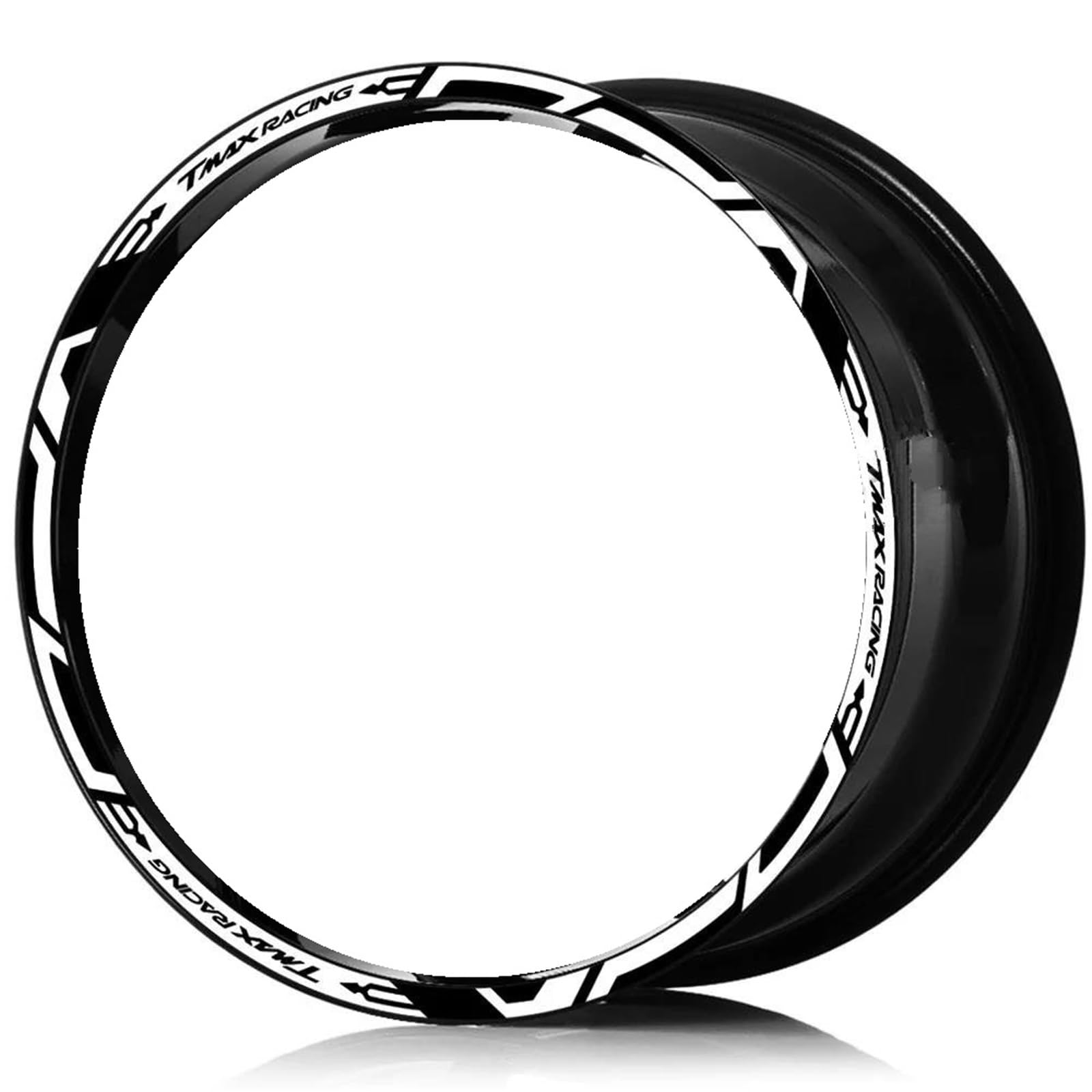 Wheel Stickers Motorcycle Wheel Stickers for Tmax560 TMAX-560 TMAX 560 Rim Sticker Hub Decals Night Reflective Decorative Rim Reflective Decal