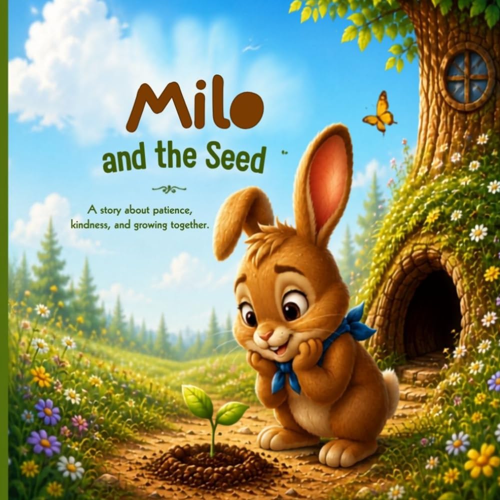 Milo and The Seed: A Story about patience, kindness and growing together.