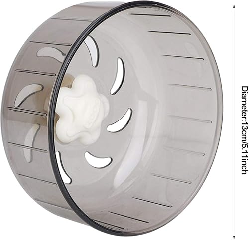 Miniatura 9 de Buen efecto silencioso, gira suavemente, rueda de rata, rueda de hámster de ejercicio, 5.1 in para ratas para erizos para perros de la pradera para