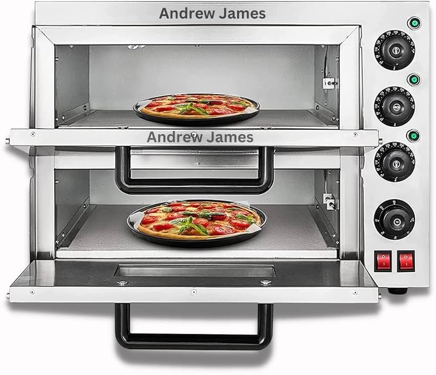 Buy ANDREW JAMES Stainless Steel Silver Commercial Double Deck (16