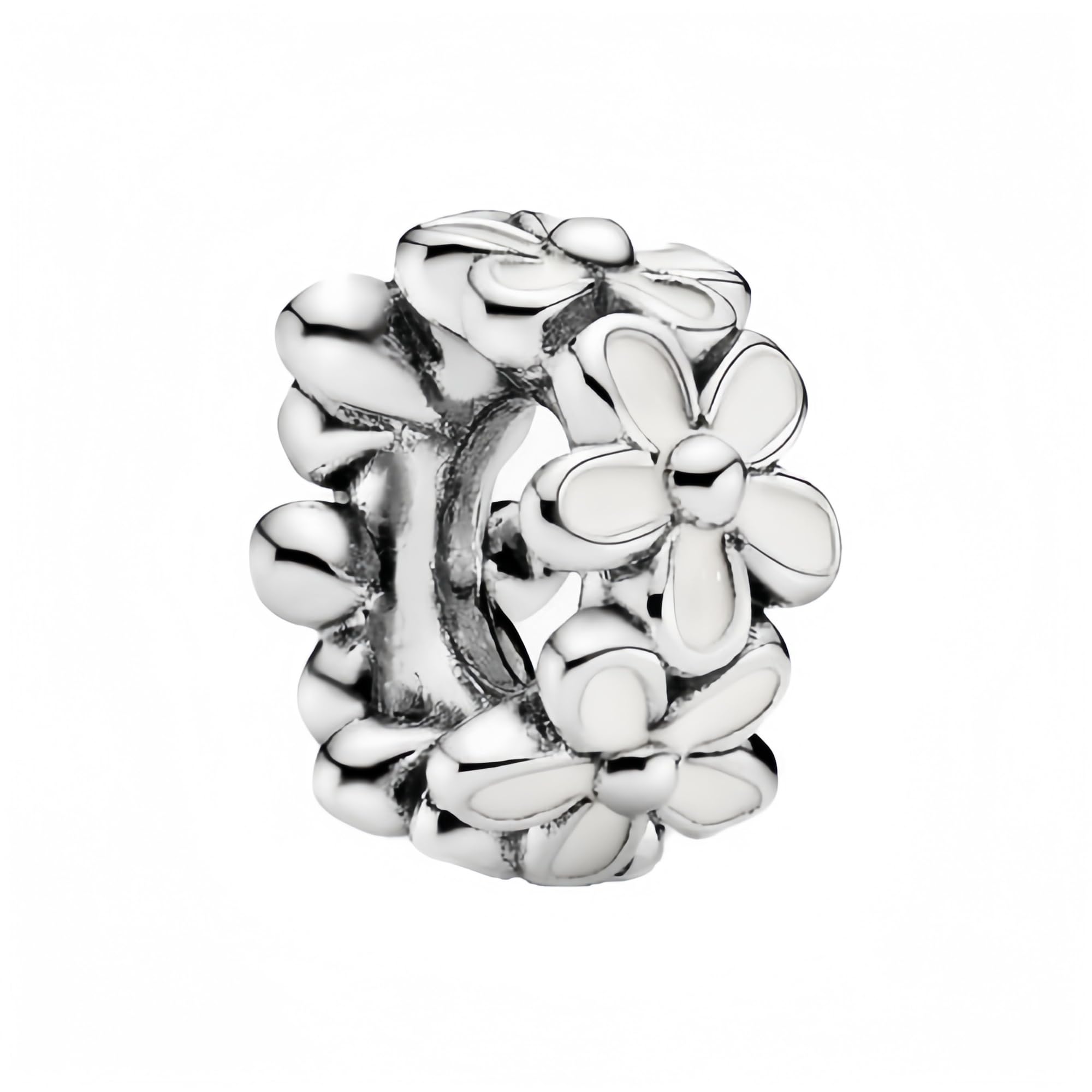 Feitery Compatible with Charms Pandora Kirschblüten Bead Charms für Damen