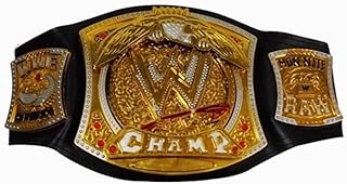 لعبة مصارعة للأطفال، حزام مصارعة، بطولة دبليو دبليو اي الدولية من ويش كارت (متعددة الألوان)