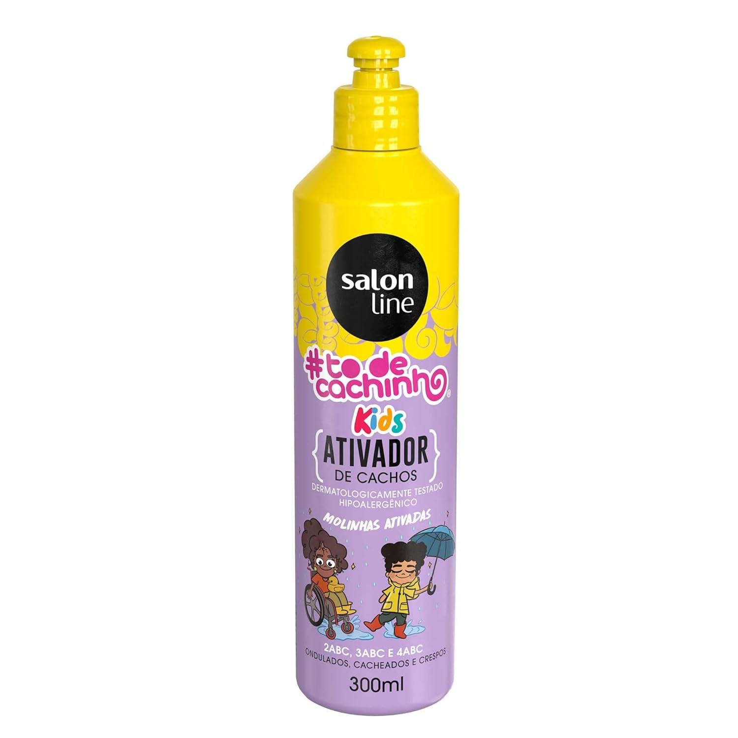 Amazon Com Linha Tratamento Todecachinho Salon Line Ativador Cachos Kids E Hora De Ativar 300 Ml Salon Line Treatment Ihavecurlsjr Collection Time To Activate Kids Curl Activator 10 14 Fl