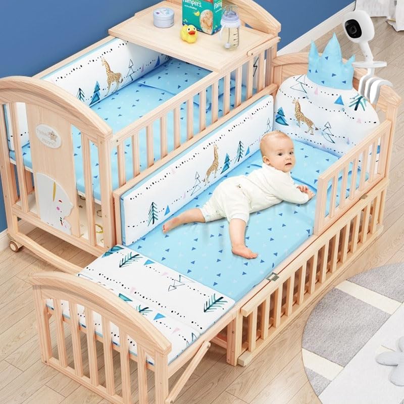 Support de lit bébé Nanit Pro flexible pour surveiller sans abîmer les murs - 8