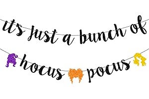 Hocus Pocus One Way or Another Halloween Banner