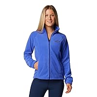 Columbia Benton Springs Full Giacca in Pile con Zip Intera, Blu Clematide