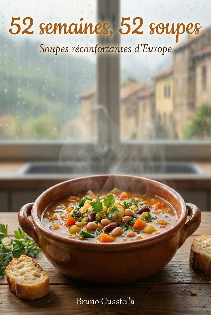 52 semaines, 52 soupes : Soupes réconfortantes d'Europe (French Edition)      Kindle Edition