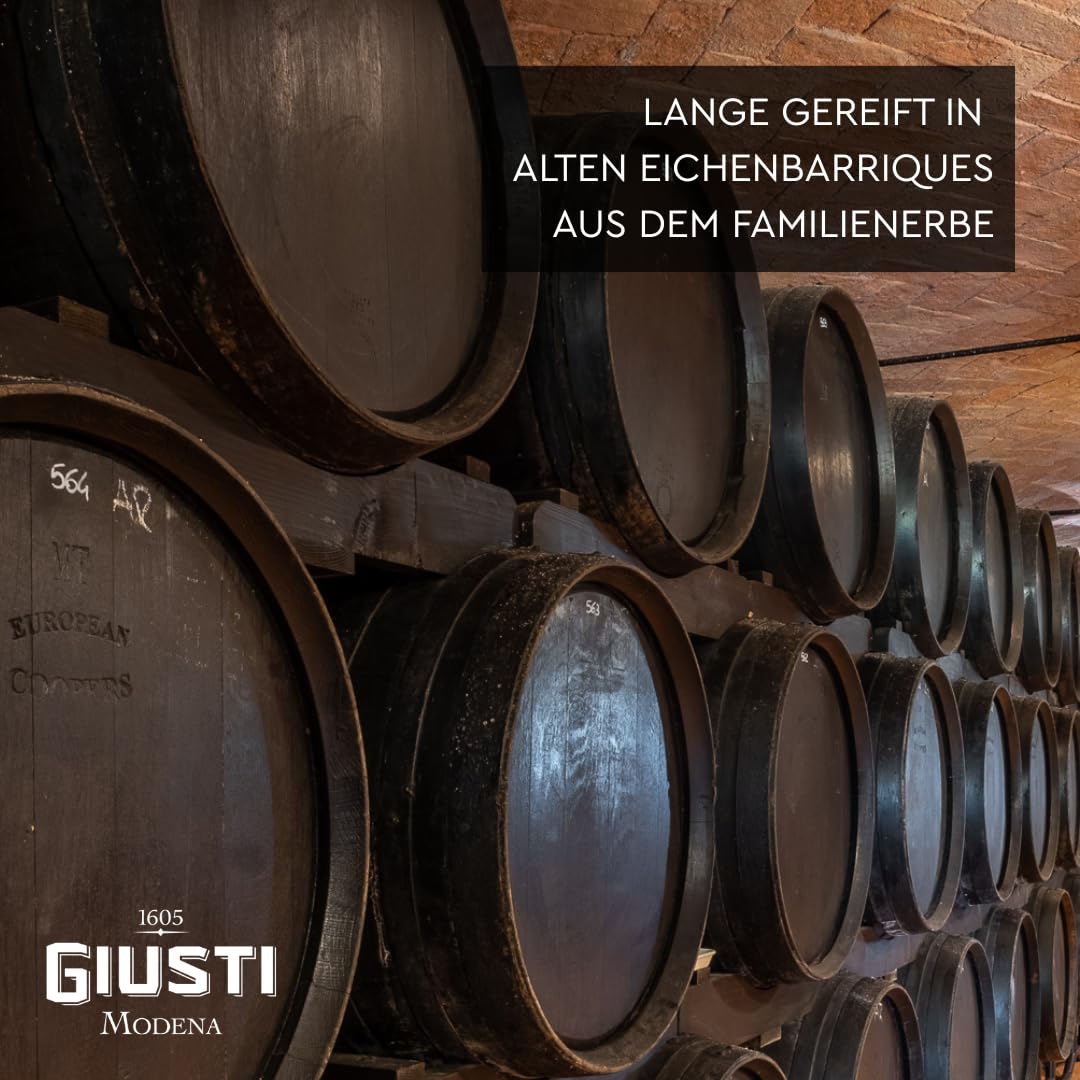 Giusti - Balsamico-Essig aus Modena IGP 3 Goldmedaillen – 3 x 250 ml Champagnotta