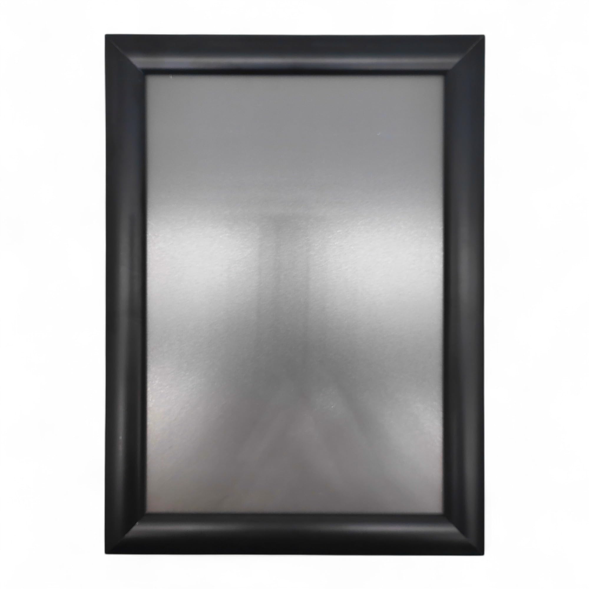 10x A5 Black Snap Frame Anti-Glare PVC Cover - Aluminium Wall Mountable Mitred Corner Poster Holder Portrait or Landscape Orientation