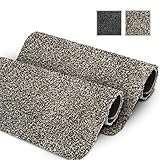 GadHome wasserabsorbierende Fußmatte, Granit 40 cm x 60 cm | Fußmatte für innen und außen | rutschfeste, waschbare, schnell trocknende Haustürmatte aus weicher Baumwolle für Innen und Außen