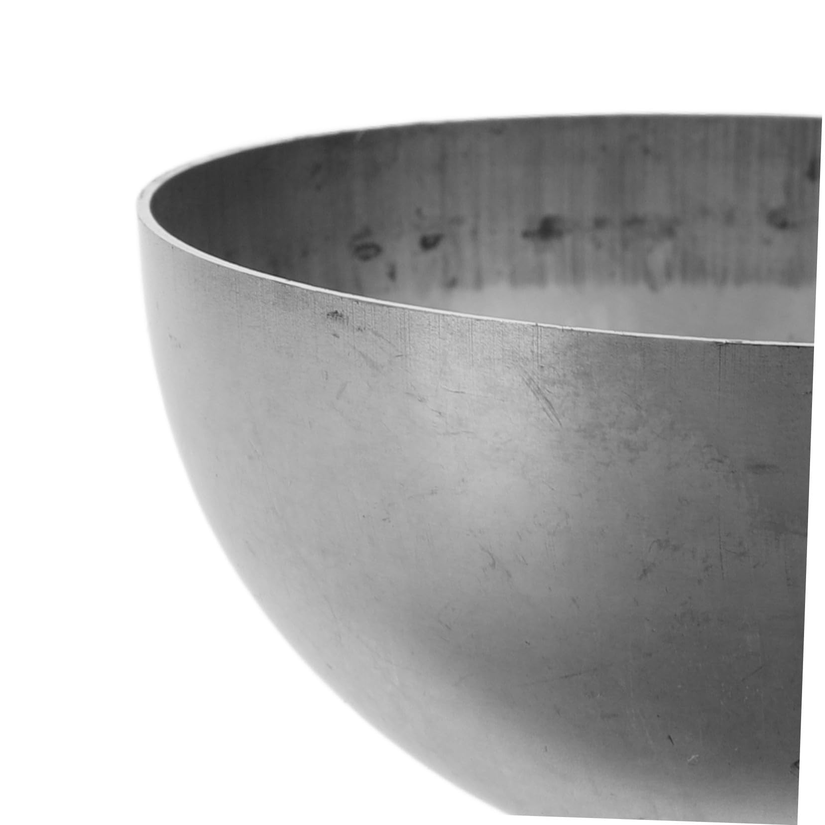 12 Piezas Bola Reflectante de Acero Inoxidable Pulida para Jardín y Estanque de Esferas Semiesféricas para Decoración Exterior y