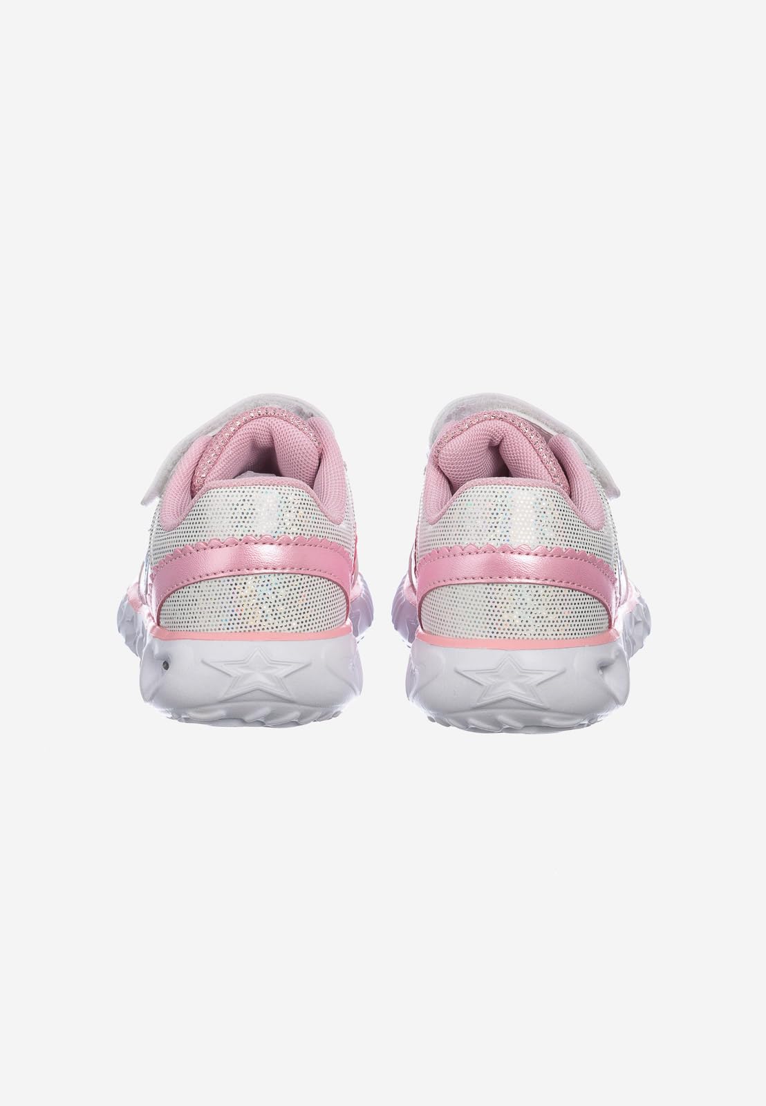 PRIMIGI Sneakers 6980511 Chiusura con Lacci e Strappo Sottopiede in Pelle e Il Fondo in Gomma. La Suola è Dotata di luci