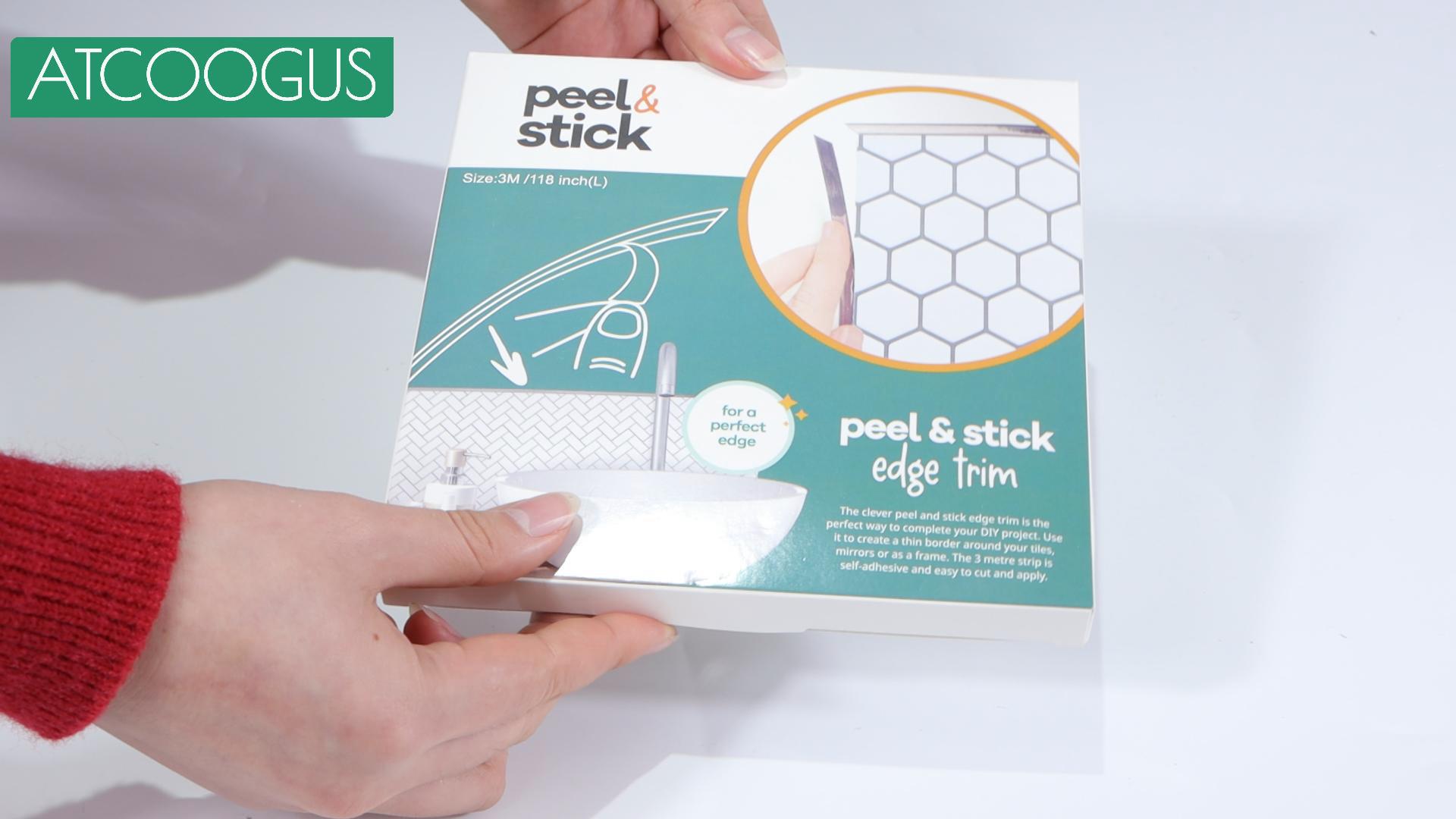 peel and stick trims on Amazon Live