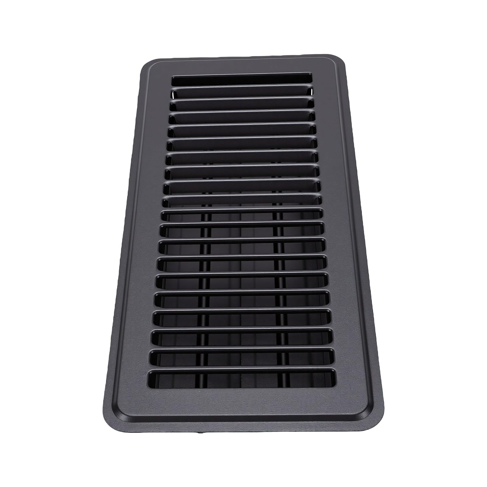 Hyuduo Rejilla de Ventilación de Acero para Piso Pulgadas, Registro Transitable con Compuerta Ajustable para Sistemas HVAC del Hogar