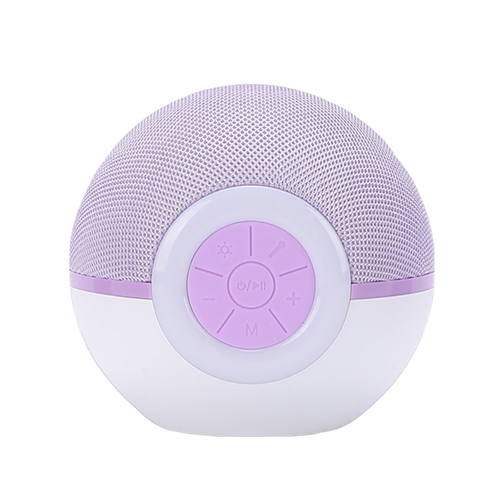 Domary Altoparlante Portatile Ricaricabile 5.3 per Karaoke con 2 Microfoni Wireless Luci Colorate 5 Effetti Sonori per Feste in Casa Viaggi ABS