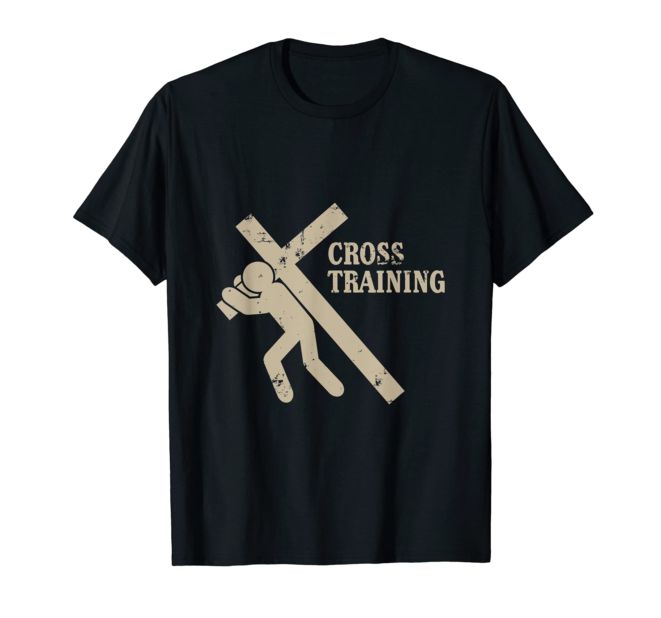 Funny Cross Training Religious Weightlifting Exercise T-Shirt