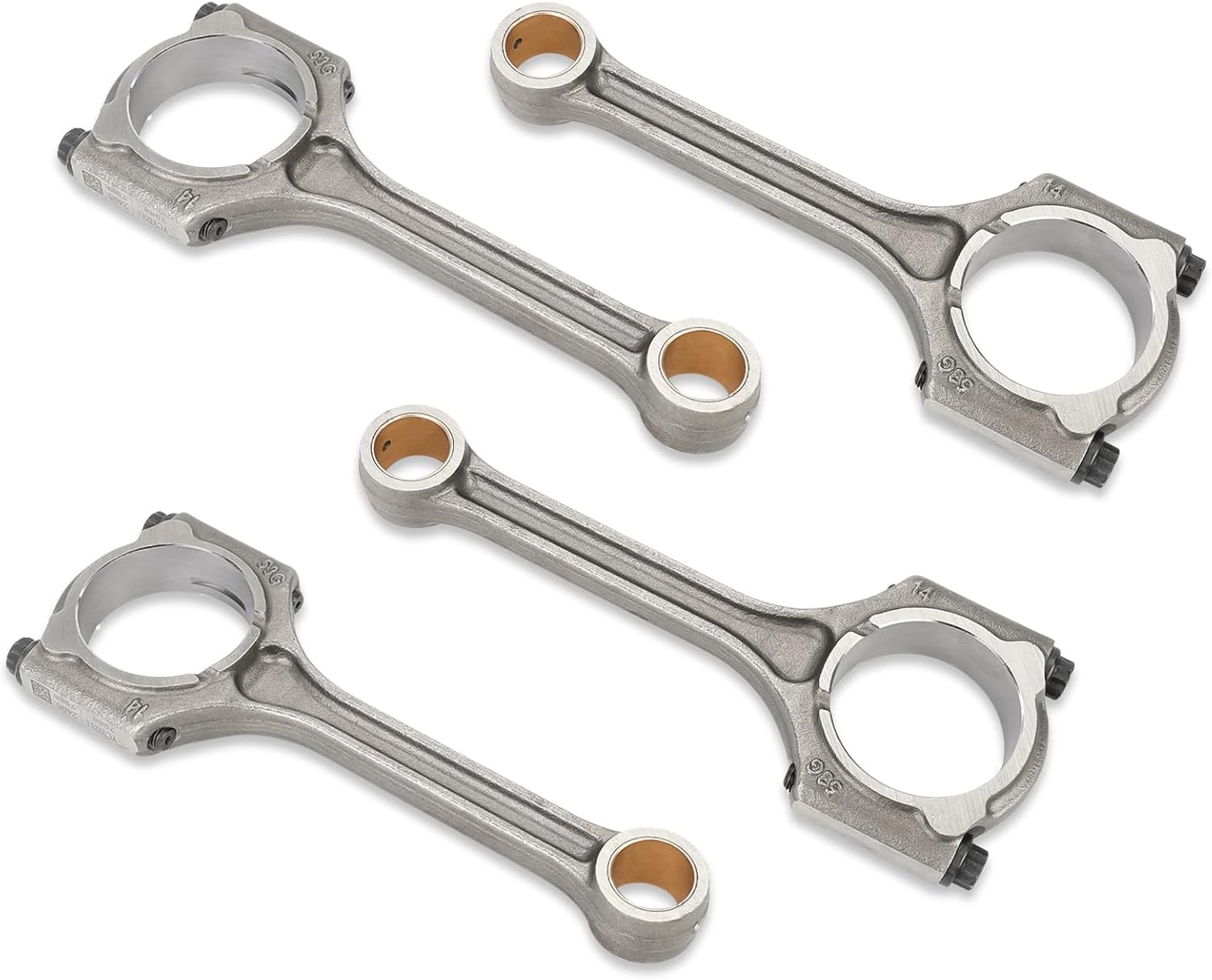 JDMON 4PCS Engine Connecting Rod Replacement for Hyundai Elantra GT Tucson Kia Forte Forte5 2014-2018, Optima 2017-2019, Soul 2012-2019 2.0L L4 Replacement for 23510-2E001 23510-2E410 23510-2E400