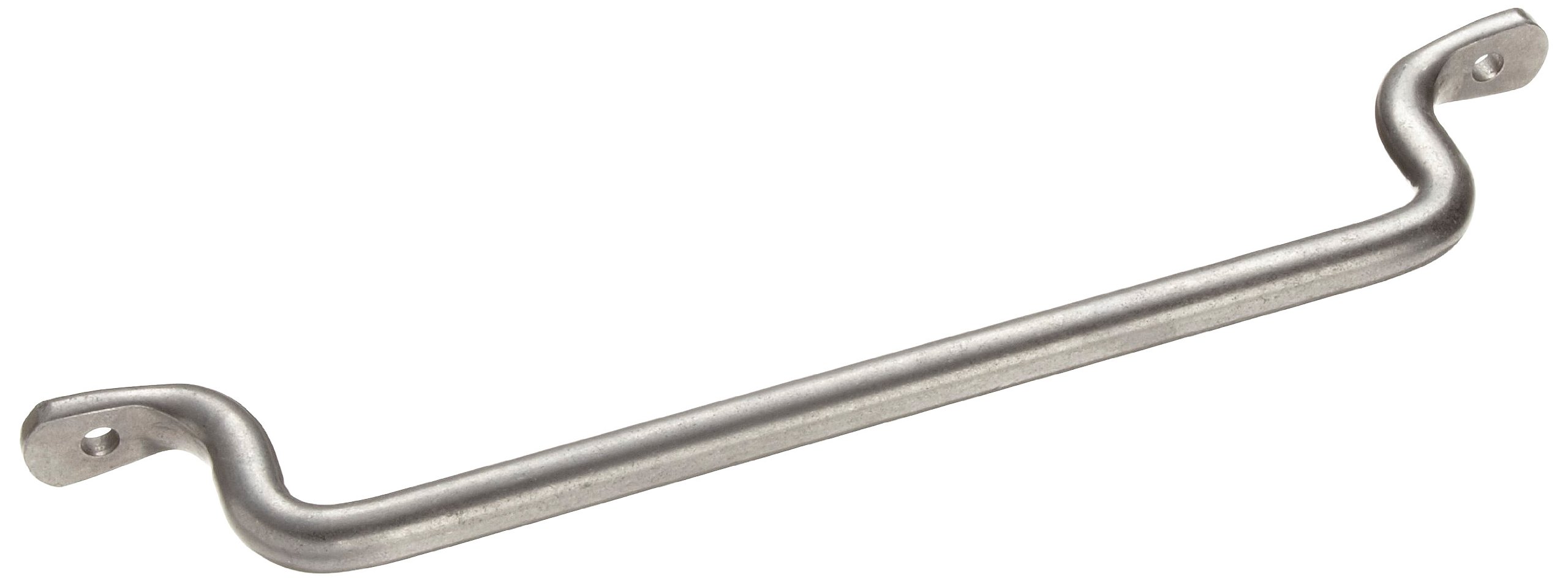 Monroe steel Non Threaded Pull Handle, Round Grip, Dull Finish, 14