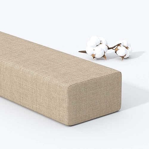 BOMATY Almohada de tamaño personalizado para cabecero, relleno de huecos de camacuña de colchón para cerrar el espacio entre tu cabecera y colchón