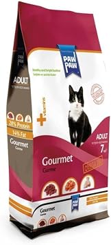 Pawpaw Gurme Yeti kin Kuru Kedi Mamas  7 Kg