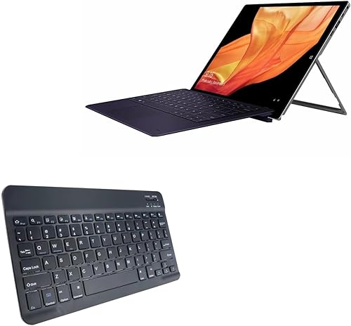 BoxWave Teclado compatible con Chuwi UBook Pro N4100 (teclado SlimKeys Bluetooth, teclado portátil con comandos integrados para Chuwi UBook Pro