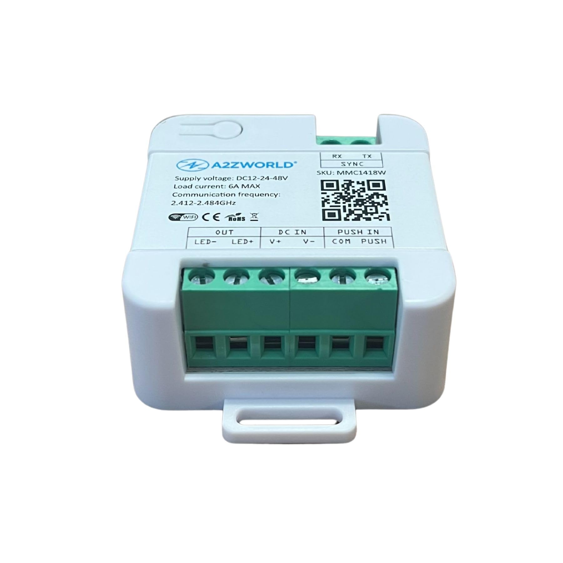 Dimmer Per Strisce Led Monocolore 12/24/48Vdc - 10A Comando Con Pulsante | Paoletti Ferrero Srl - Foto 9