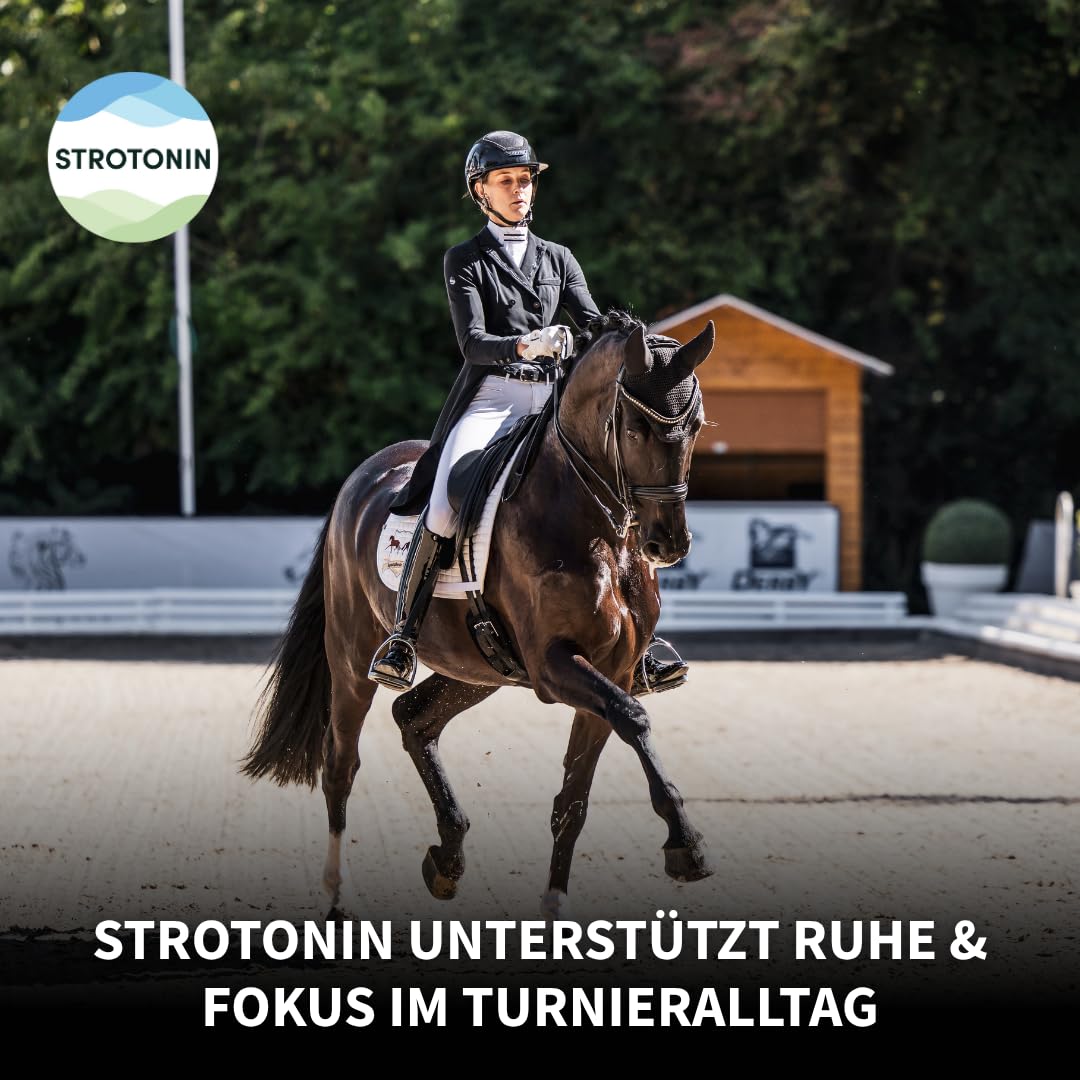 Horse Nerve Support | Ergänzungsfuttermittel für Pferde bei Stress, Angst und Unruhe | Magnesium Pferd | herausfordernde Phasen: Transport, Stallwechsel & Training, Made in Germany -10 STK