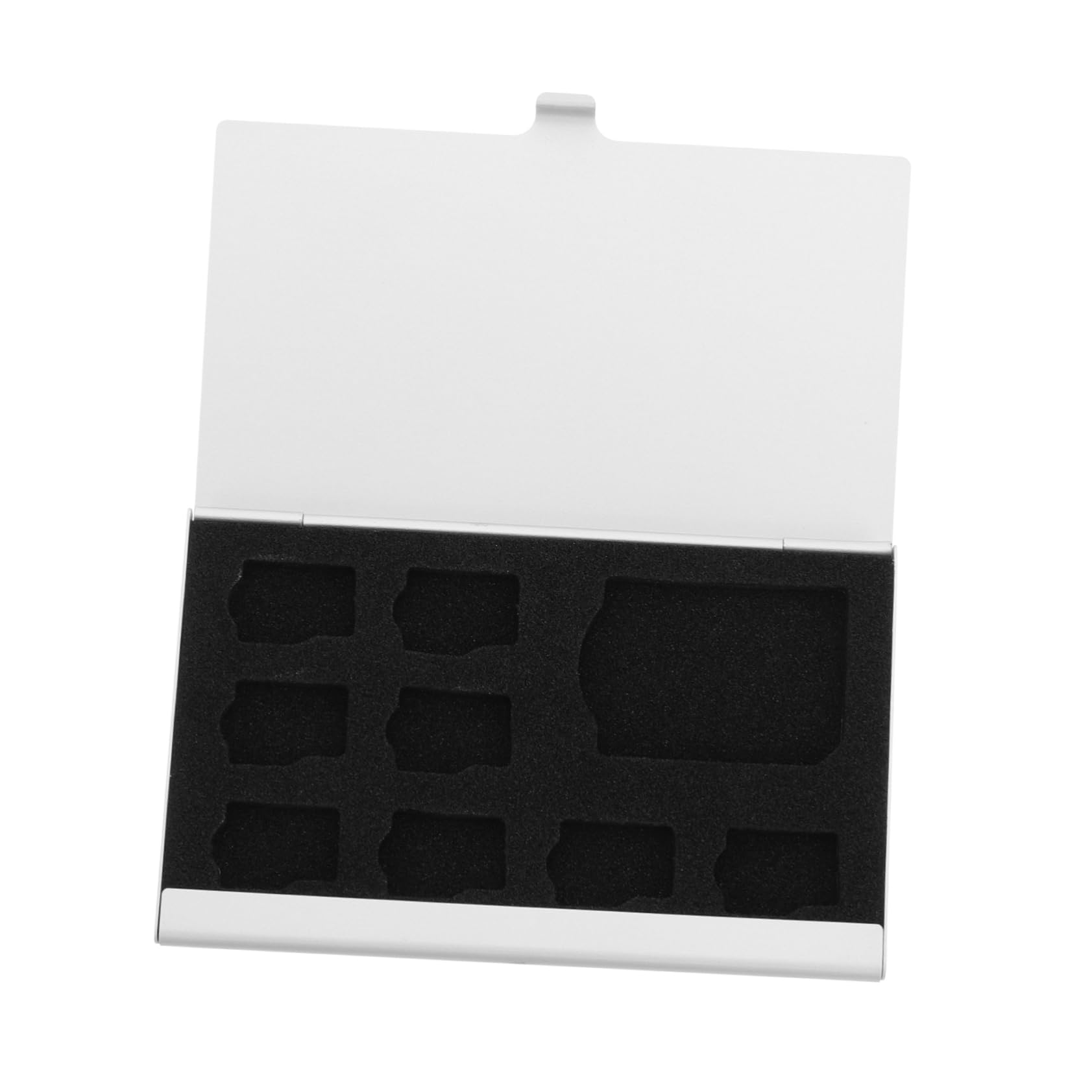 CIYODO Slot Aluminum Alloy Memory Storage Case Durable Accessory Holder for Cards Provides Scratch Protection and Organized Storage for Photographers and Creatives