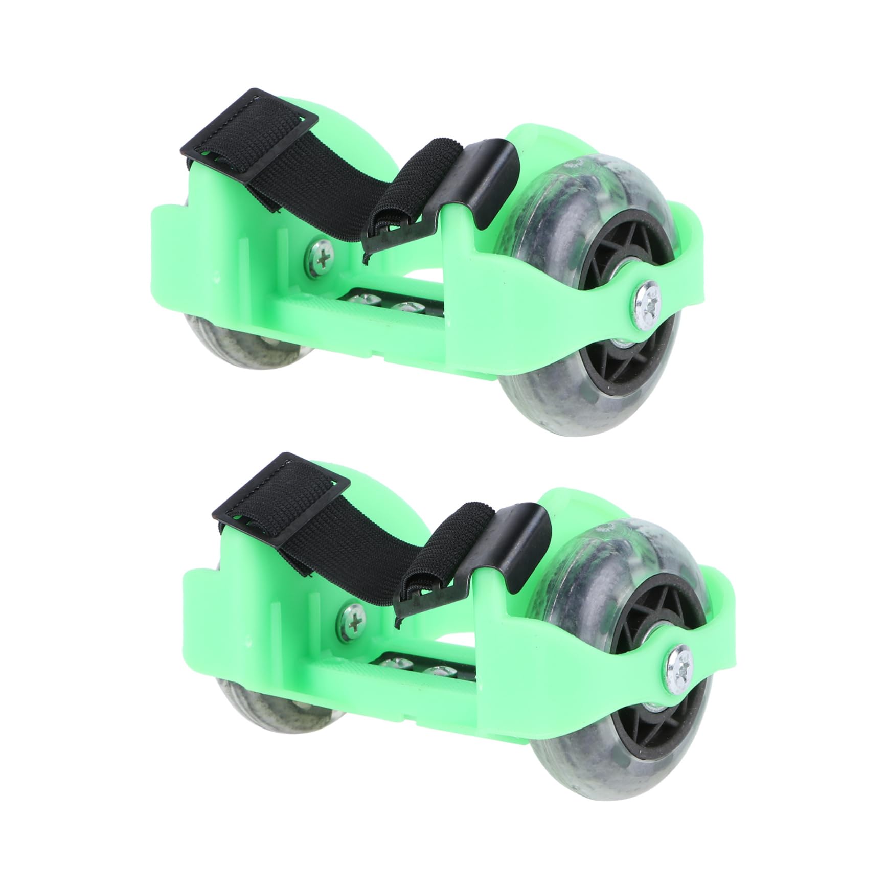 GALPADA 1Pair Adjustable Light Up Roller Skates for Fun Outdoor Wheel Heel Shoes with for Boys for Active