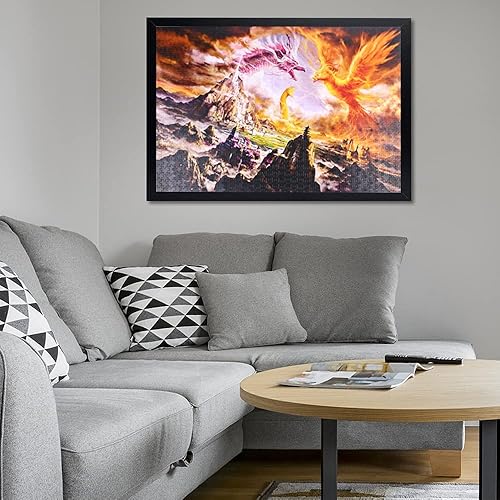 Miniatura 7 de Ingooood - Rompecabezas de 1000 piezas de la serie Fantasía - Antigua Bestia mítica_IG-1705 Juguetes de entretenimiento para adultos, regalo