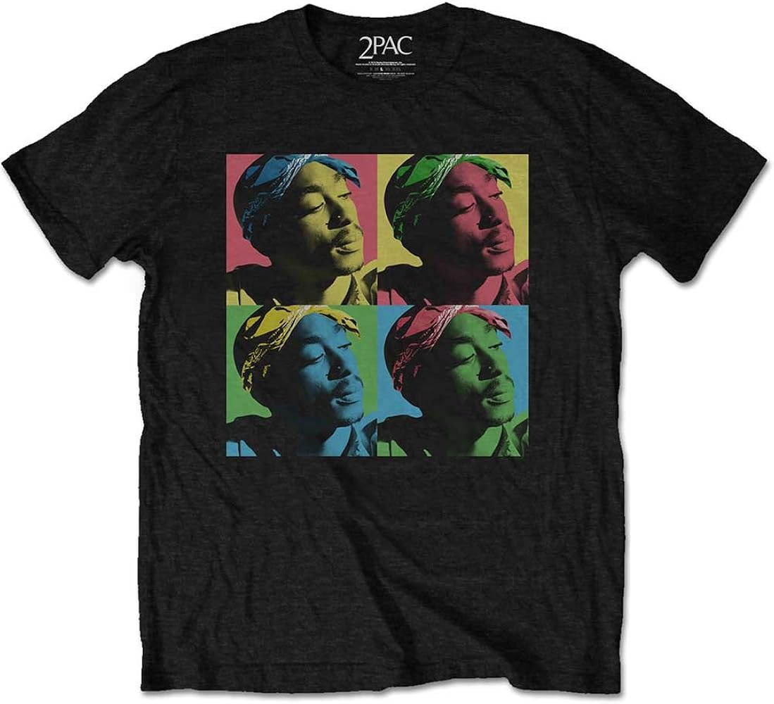 Tupac pop art shirt Clearance