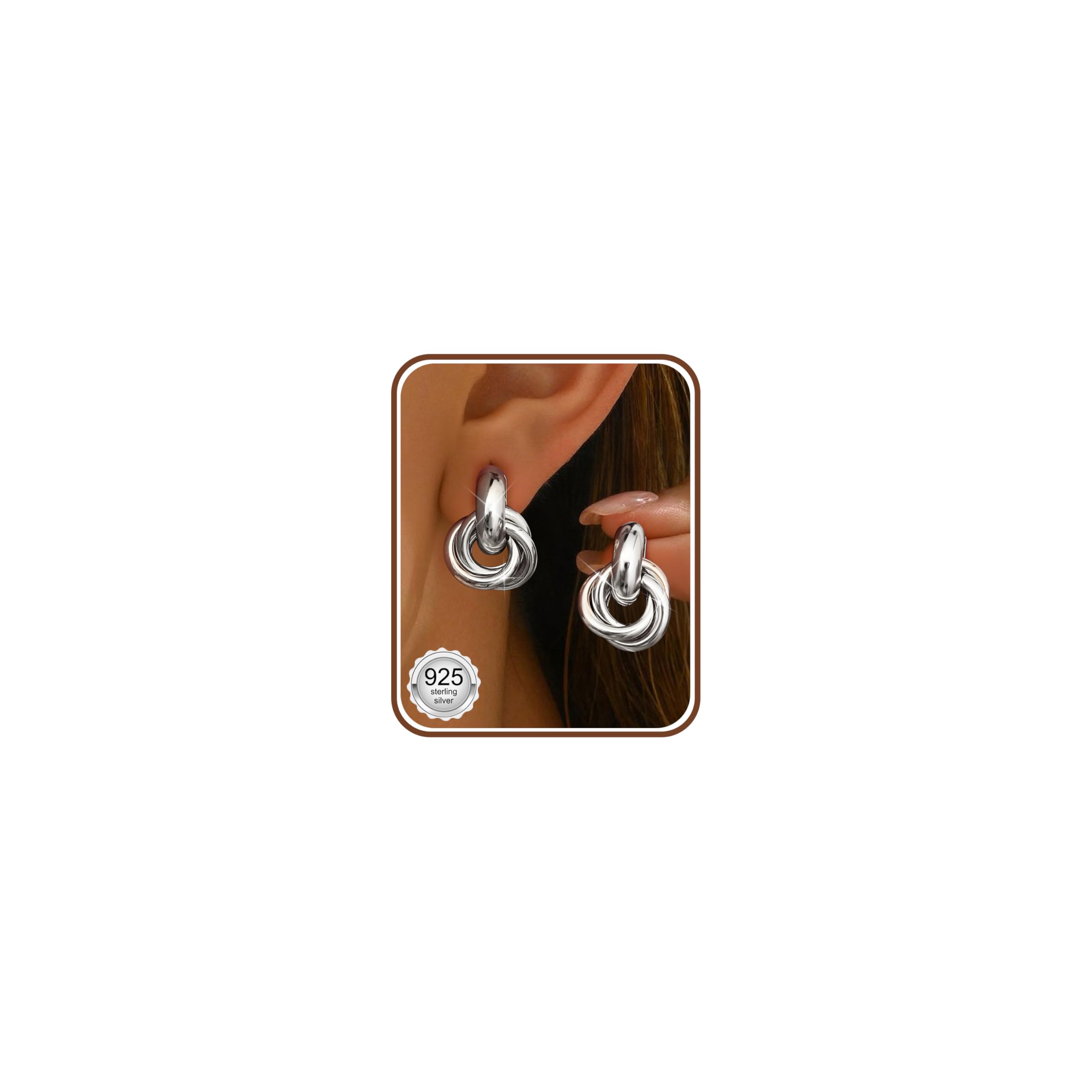 MILACOLATO 10 Paar Ohrringe Gold Set Chirurgenstahl Piercing