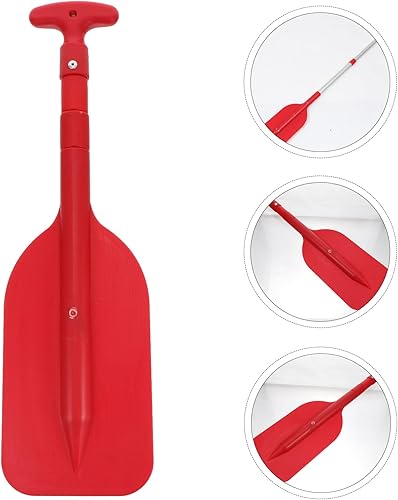 Miniatura 9 de BESPORTBLE Remo telescópico para kayak de 22 a 41 pulgadas, aleación de aluminio, remos para lancha, kayak, rafting, moto acuática, canoa, kayak al