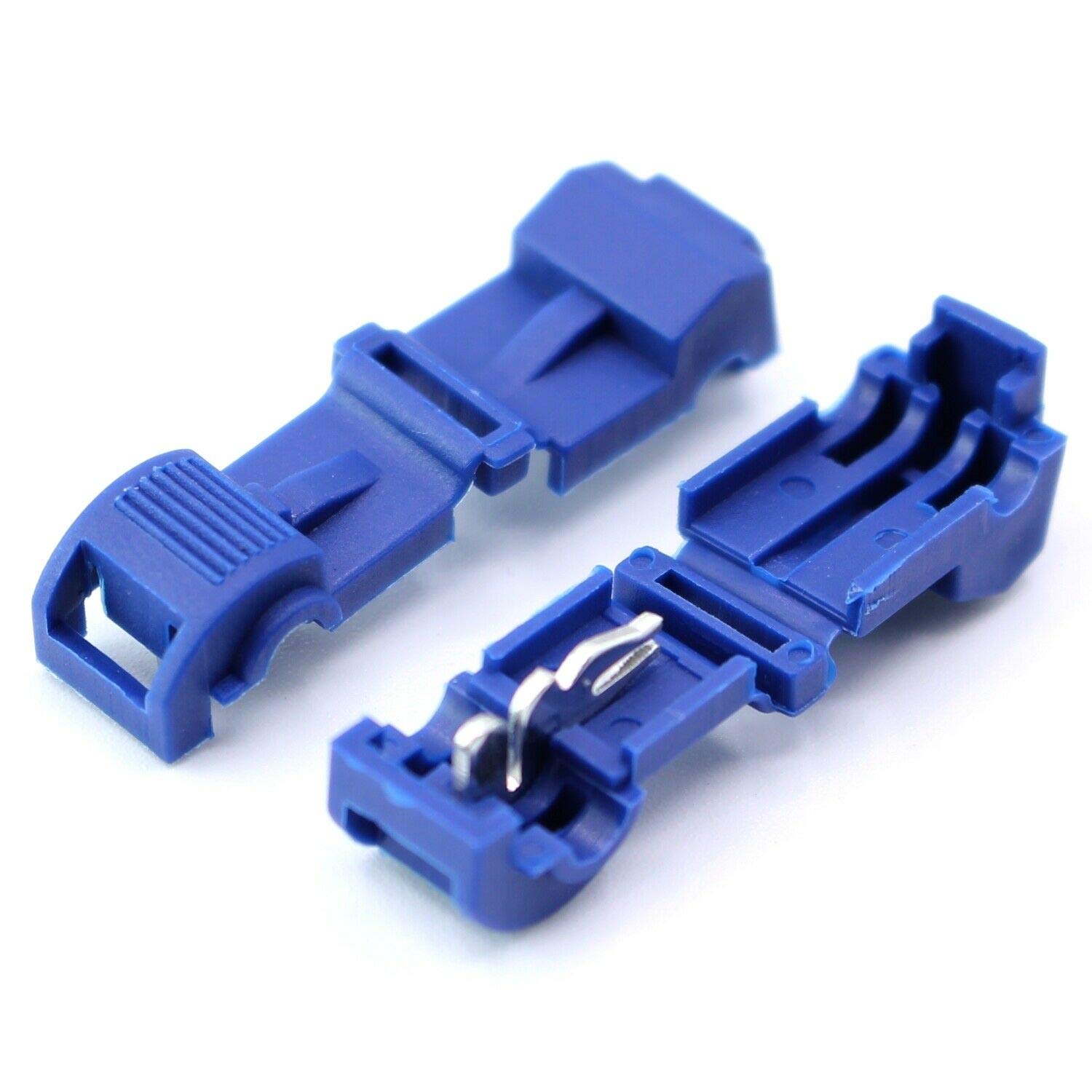 100 X Connettore Rapido Ruba Corrente 0.5-1.5 Mmq Rosso - Foto 6