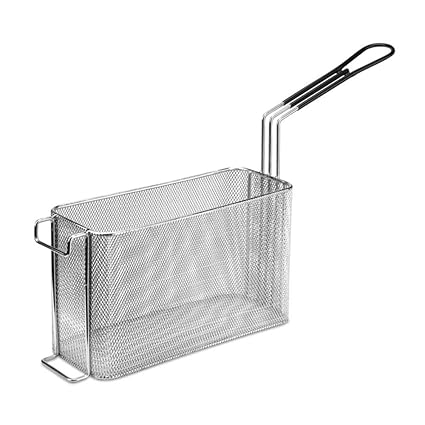 Waring Commercial WPC100LB Large Basket for use with WPC100 Pasta Cooker/Rethermalizer. Durable mesh material and steel constructed front hook to keep the basket over water after cooking. Gray