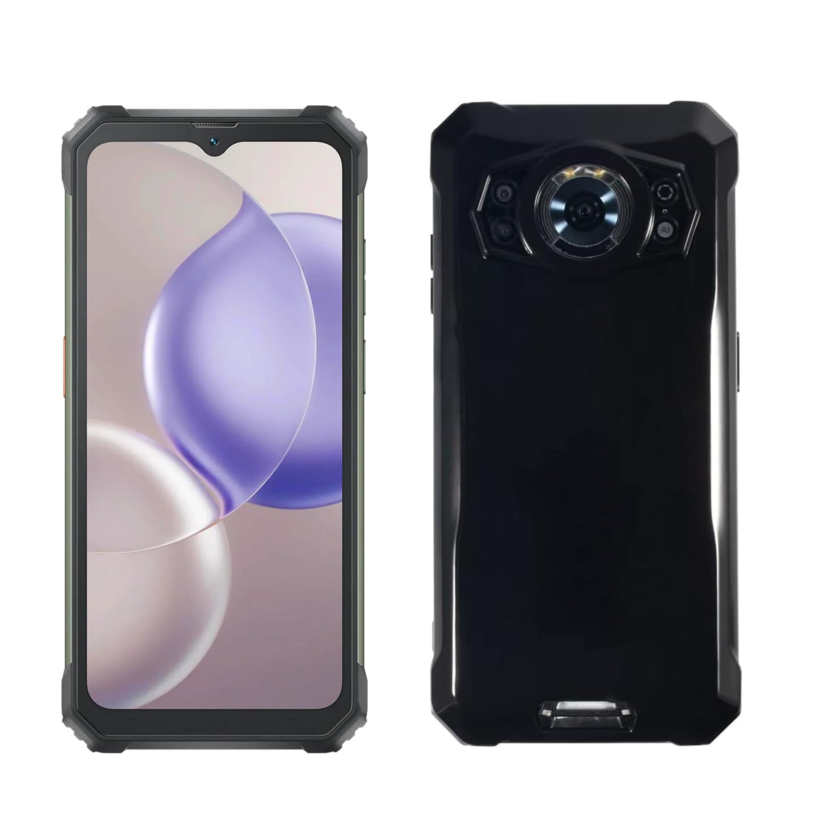MILEGAO Blackview Oscal S80 Custodia +2 PZ Pellicola Protettiva Vetro