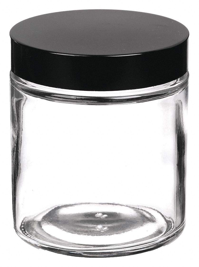 Straight Sided Jar, 8 oz., PK12