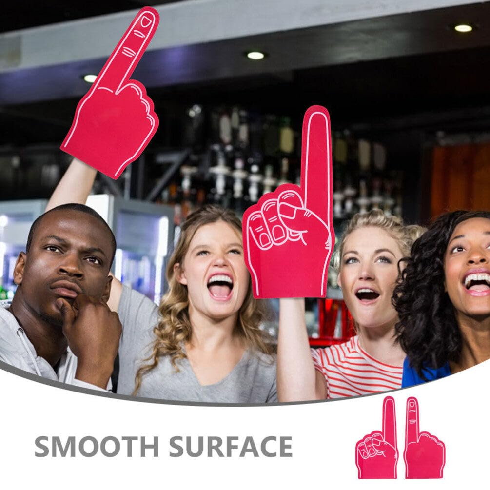 Giant #1 Foam Finger - 18 Inch Big Hand For Sports Games, Cheerleading, Parties - Multiple Colors