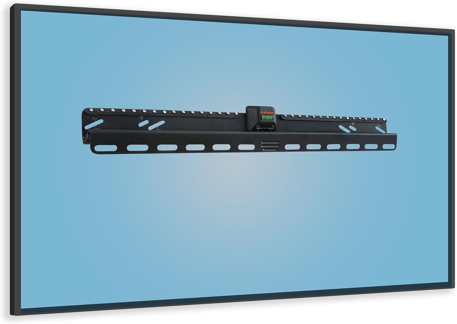 ECHOGEAR No Stud TV Drywall Mount Slim Studless Design Holds TVs Up