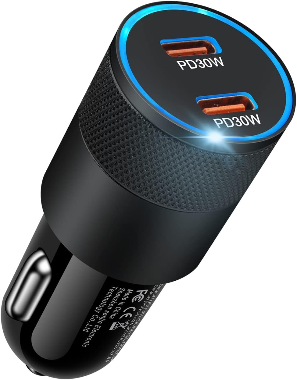 Doppel-USB Für Zigarettenanzünder, Schnellladung, 12V/24V