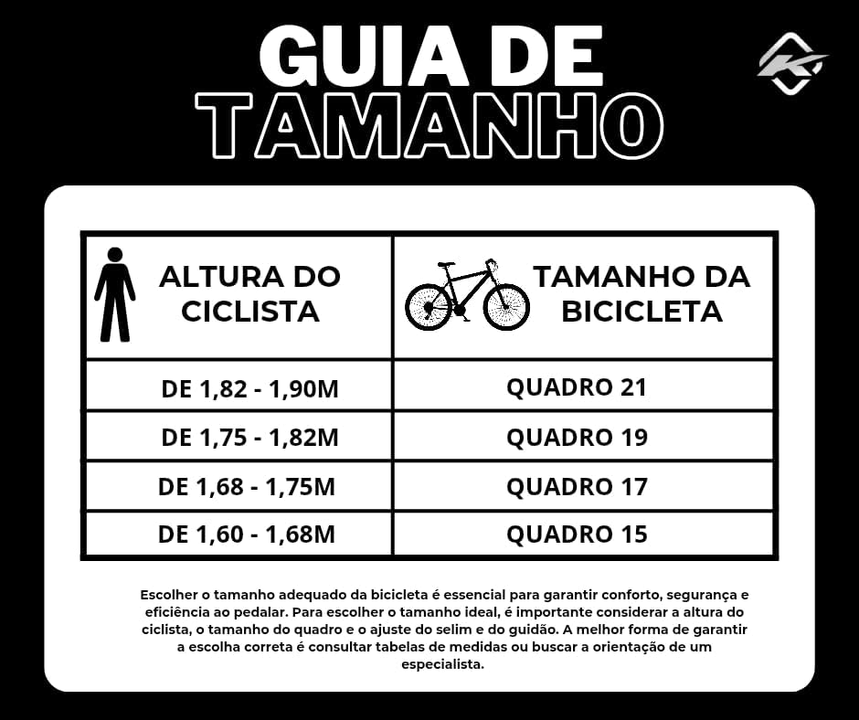 Bicicleta vista frontal com fundo preto.