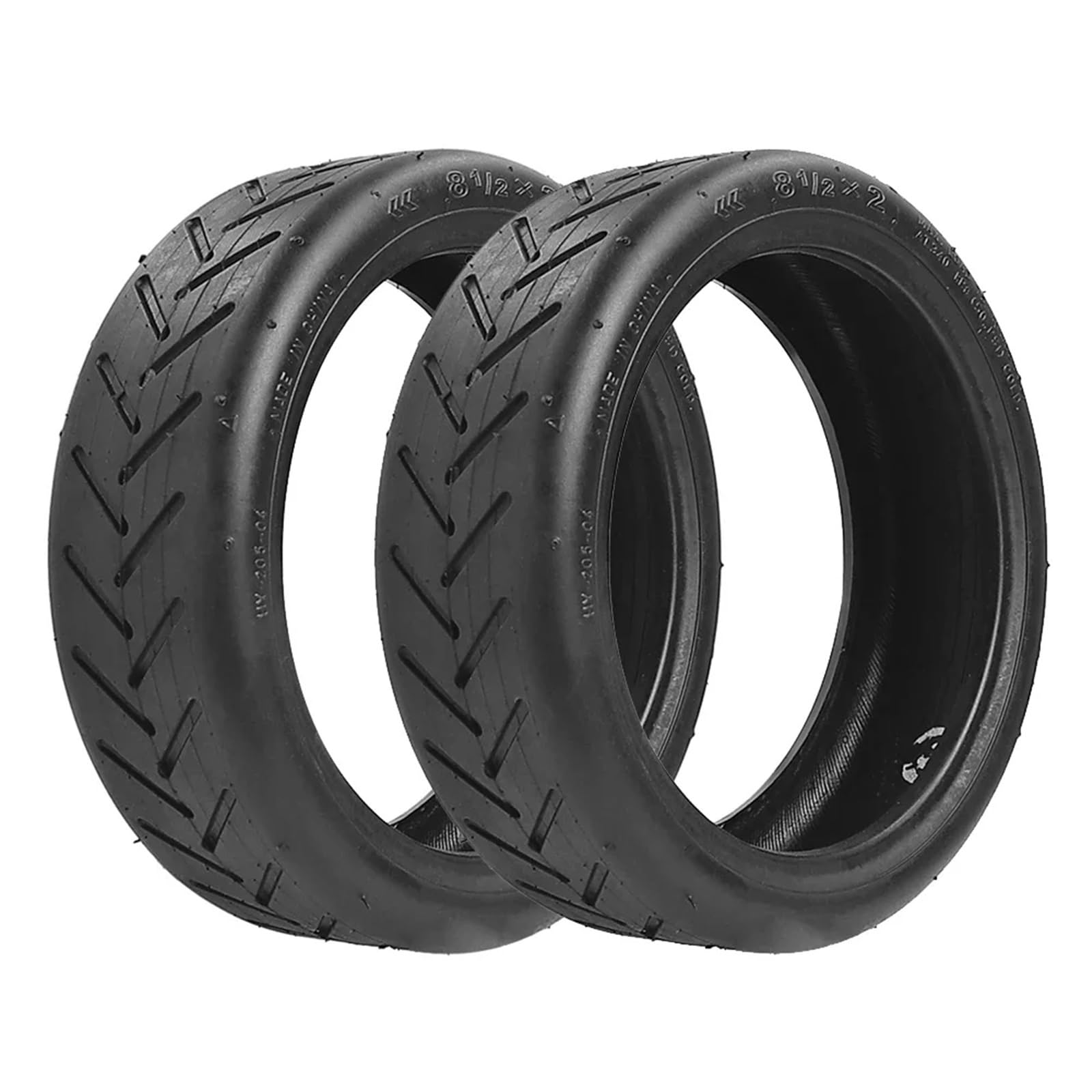 Chambre a Air Trotinette Electrique Chambre à air épaisse de 8,5 x 2 pouces for pneu extérieur de scooter électrique, remplacement de pneu de roue épais(2pcs outer tire)