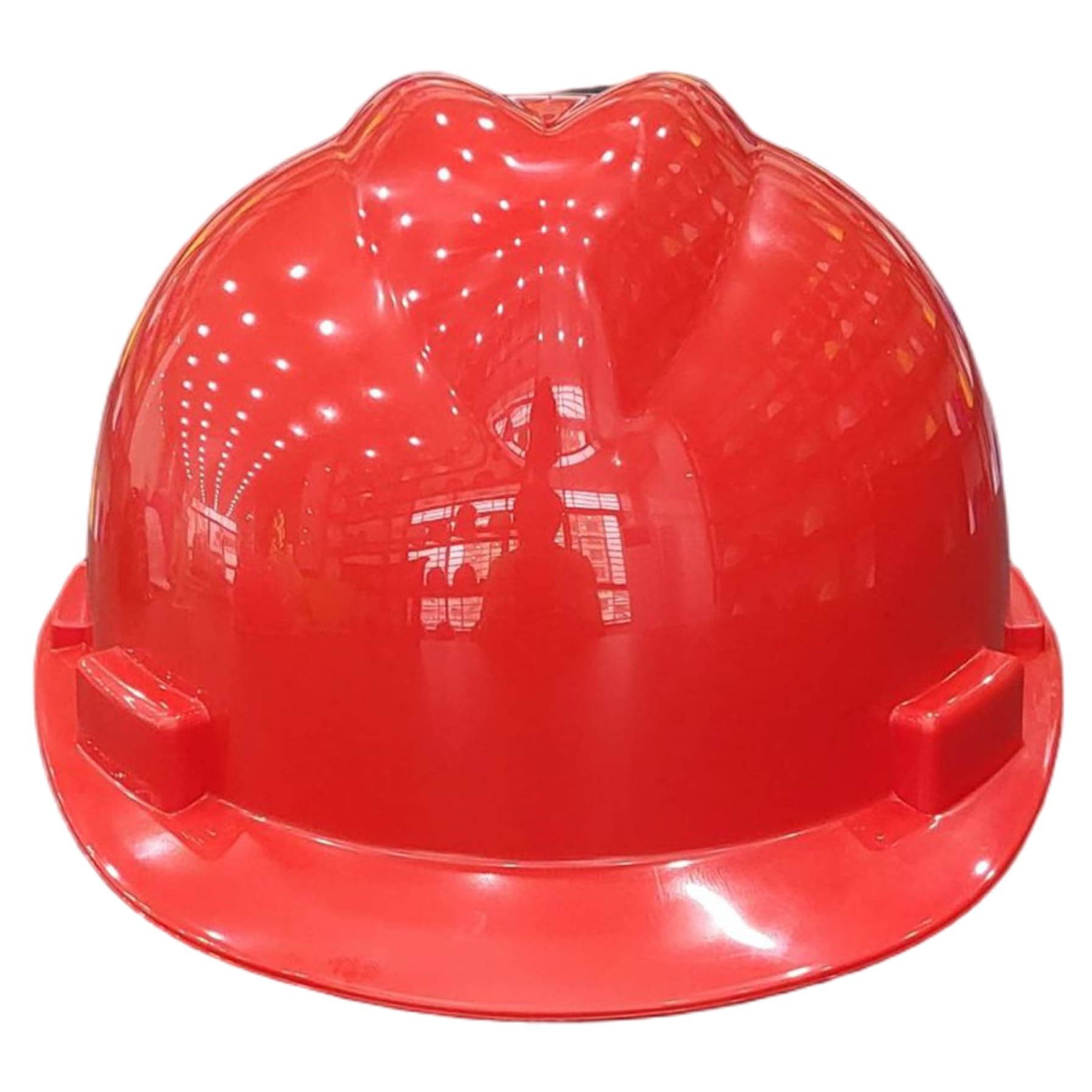 Elmetto Protettivo per Bambini, elmetto Protettivo per Casco di Sicurezza Regolabile da 19, 7-23, 6 Pollici, Sospensione a 4 Punti, Ideale per i più Piccoli, Rosso