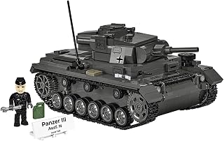 COBI Panzer III AUSF. H, Maßstab 1:28, 963 Teile, Panzermodell