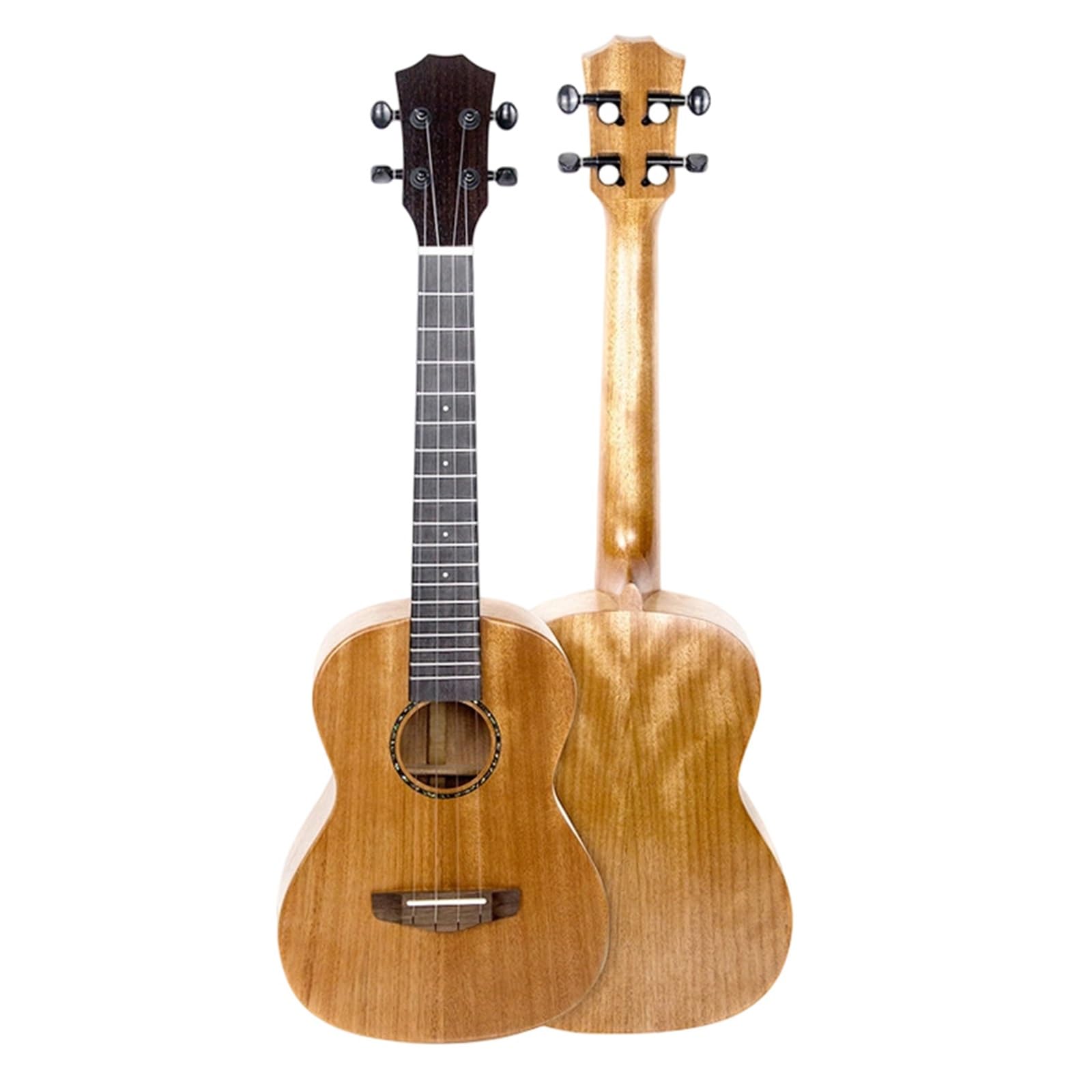 Ukulele Instrumenty Muzyczne Ukulele Dla Początkujących 23/26 Cali Struny Z Litego Drewna Instrumenty Muzyczne Profesjonalne Ćwiczenia(Type 12)