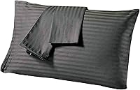 Vista 14 de Comfort Beddings Juego de 4 fundas de almohada estándar, 100% algodón orgánico de 600 hilos, fundas de almohada de algodón rosa rubor, fundas