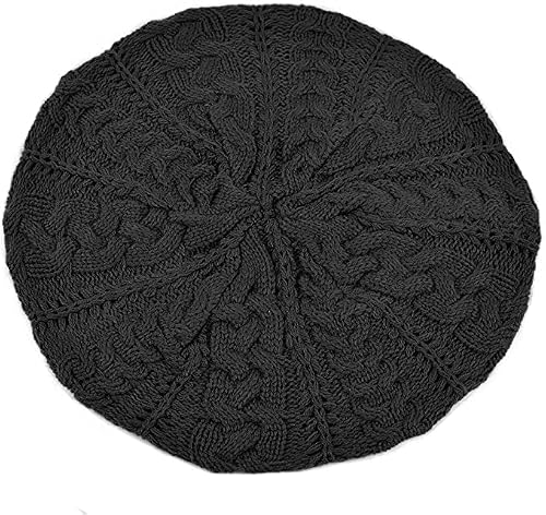 Nollia Soft Knit Solid Color Beanie, Chic, And Lightweight Crochet Knitted Style Beanie Hat For Women, One Size Slouchy Hat Black #TOP6